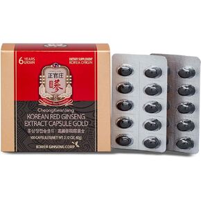 CheongKwanJang Korean Panax Red Ginseng Extract 800 Pills, Panax Ginseng Root Powder Pills for Men & Women, Natural Energy Supplements in Kuwait