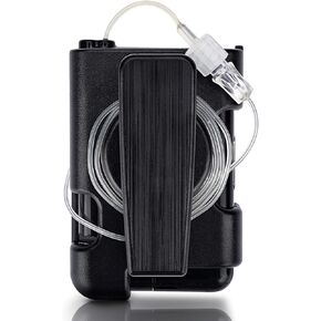 Insulin Pump Case for t:Slim X2, Tandem tSlim Holster with 360° Rotating Belt Clip, t Slim G4 Holder Accessories Won't Peel Off Screen Protector - (Black)