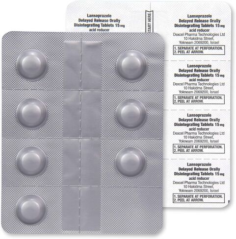 GoodSense Lansoprazole Delayed Release Capsules, 15 mg, Proton Pump Inhibitor, Treats Frequent Heartburn, 24 Hour, 42 Count in Saudi Arabia