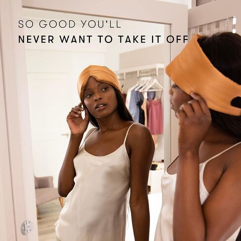 DROWSY Silk Sleep Mask. Face-Hugging, Padded Silk Cocoon for Luxury Sleep in Total Darkness. (Black Jade) in Kuwait