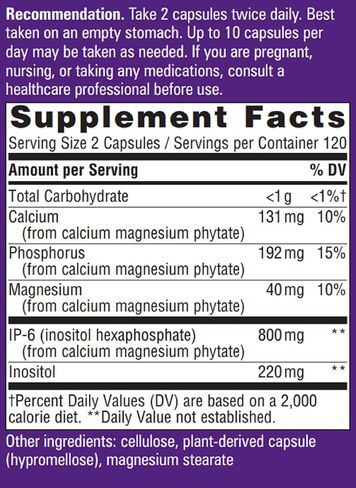 Nature's Way Cell Forté IP-6 & Inositol Supplement, Immune Support*, 240 Capsules in Kuwait