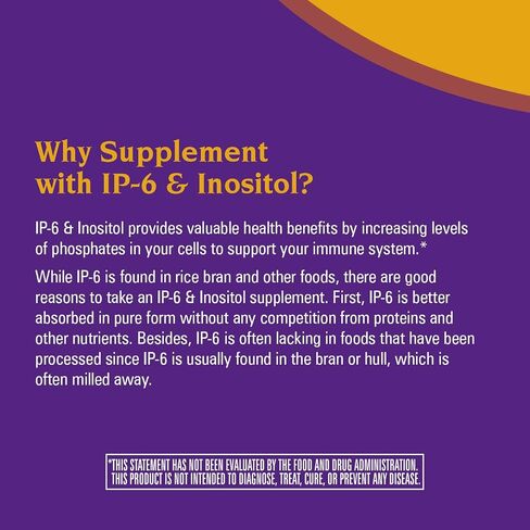 Nature's Way Cell Forté IP-6 & Inositol Supplement, Immune Support*, 240 Capsules in Kuwait