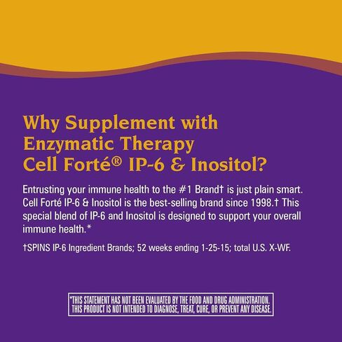 Nature's Way Cell Forté IP-6 & Inositol Supplement, Immune Support*, 240 Capsules in Kuwait