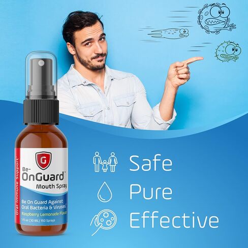 بخاخ بي-أونجارد للفم | سريع المفعول وتخفيف الحساسية | آمن للأطفال والكبار | أقصى قوة للحماية من البرد والأنفلونزا | 150 بخاخ in Saudi Arabia