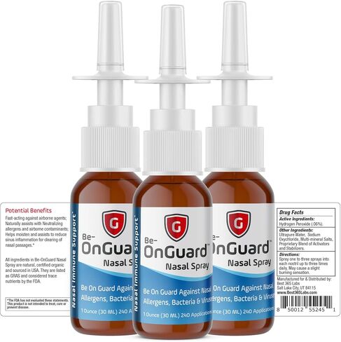 EZ Safer Air | Diffuser Oil for Immune Support and Allergy Relief | 24/7 Home Protection | Safe for Kids and Adults | Max Strength in Kuwait