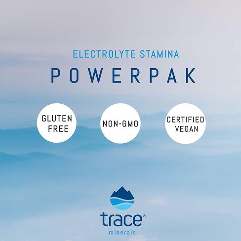 المعادن النادرة | عبوات مسحوق إلكتروليت باور باك | 1200 مجم فيتامين سي، زنك، مغنيسيوم | تعزيز الترطيب والمناعة والطاقة والقدرة على التحمل في العضلات | أكاي بيري | 30 علبة in Kuwait