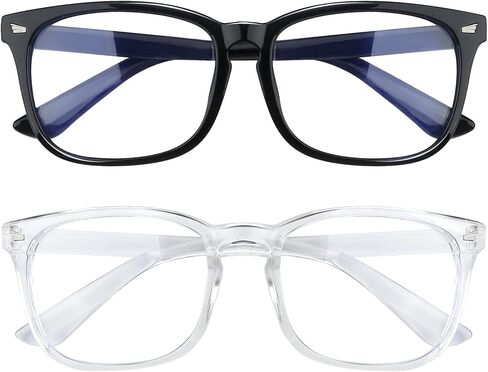 2 Pack, Blue Light Glasses for Women, Blue Light Glasses, Blue Light Glasses Men, Bluelight Glasses Womens, Computer Glasses in Saudi Arabia