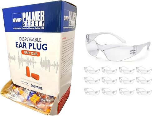 ATERET Earplugs 600 Pairs I 32db Noise Cancelling Soft Disposable Ear Plugs I Safety Hearing Protection for Travel Concert Hunting Shooting Range Work Construction in Kuwait