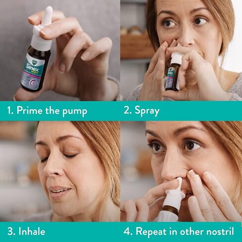 Vicks Sinex SEVERE، بخاخ للأنف مع VapoCOOL، رذاذ أنف فائق النعومة، مزيل لاحتقان الجيوب الأنفية للتخفيف السريع من احتقان البرد والحساسية، 0.5 أونصة سائلة (15 مل) in Saudi Arabia