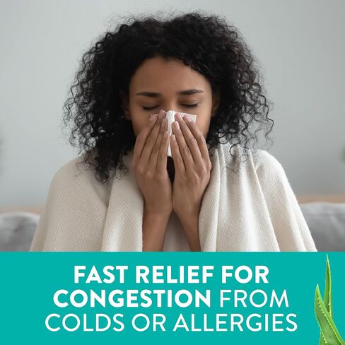 Vicks Sinex SEVERE، بخاخ للأنف مع VapoCOOL، رذاذ أنف فائق النعومة، مزيل لاحتقان الجيوب الأنفية للتخفيف السريع من احتقان البرد والحساسية، 0.5 أونصة سائلة (15 مل) in Saudi Arabia