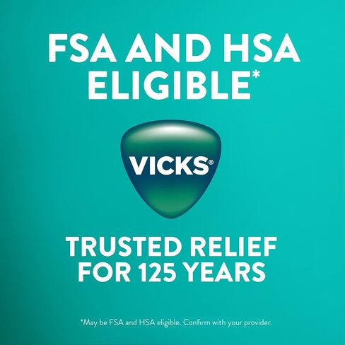Vicks Sinex SEVERE، بخاخ للأنف مع VapoCOOL، رذاذ أنف فائق النعومة، مزيل لاحتقان الجيوب الأنفية للتخفيف السريع من احتقان البرد والحساسية، 0.5 أونصة سائلة (15 مل) in Saudi Arabia