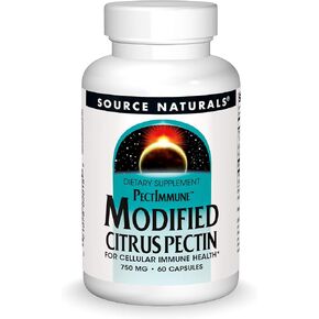 Source Naturals PectImmune Modified Citrus Pectin, 750mg - 60 Capsules