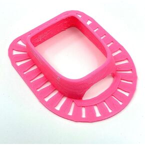 Omnipod Grip Shield with Comfort Ring. Designed by Deck My Diabetes. Reusable, Flexible One-Handed Application(2 Overlay Patches Included!) (Bright Pink) in Saudi Arabia