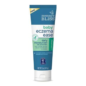Mommy's Bliss® مرطب يومي Eczema Ease يومي مع دقيق الشوفان الغروي وزبدة الشيا وزيت الزيتون، يحمي ويخفف من تهيج الجلد والحكة بسبب الأكزيما، خالي من الستيرويدات والفثالات، 5 أونصة in Kuwait