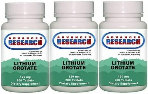 Dr. Hans Nieper's Lithium Orotate Tablets (400 Tablets) in Saudi Arabia