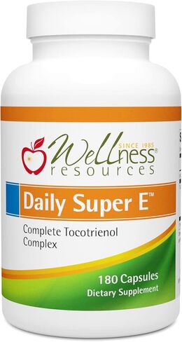 Daily Super E - Superior Full Spectrum Tocotrienols - High in Gamma, Delta, and Alpha (90 Capsules) in Kuwait