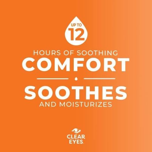 Clear Eyes Natural Tears Lubricant Eye Drops, 0.5 Fl oz. (Pack of 2) in Kuwait