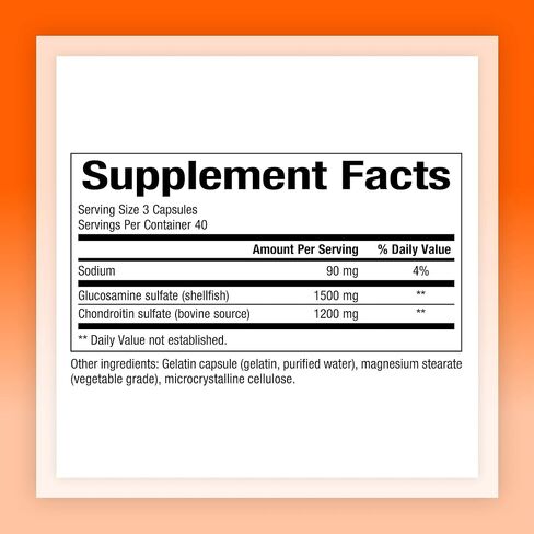 Natural Factors، الجلوكوزامين والكوندرويتين، يدعم صحة المفاصل والأنسجة الضامة، 120 كبسولة in Saudi Arabia