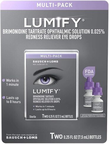 Lumify, قطرات العين، 7.5 مل (عبوة من قطعتين) in Kuwait