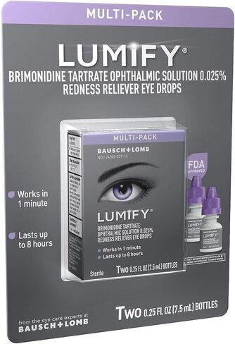 Lumify, قطرات العين، 7.5 مل (عبوة من قطعتين) in Kuwait