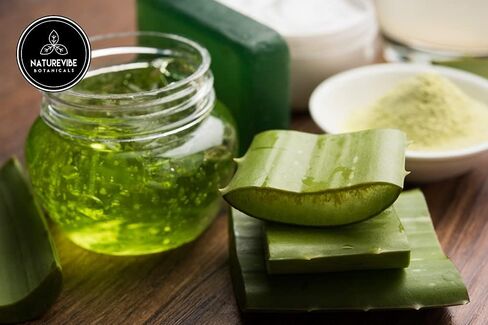 Naturevibe Botanicals Aloe Vera Leaf Powder, 5lbs - Aloe Barbadensis (80 Ounces) in Kuwait