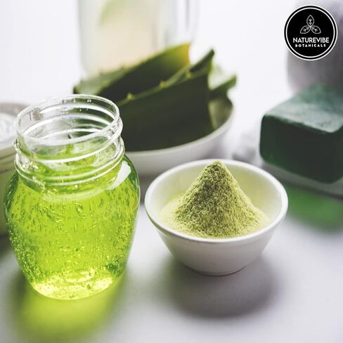 Naturevibe Botanicals Aloe Vera Leaf Powder, 5lbs - Aloe Barbadensis (80 Ounces) in Kuwait