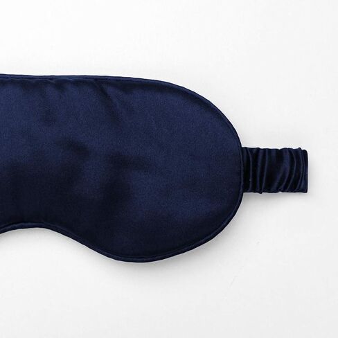 قناع النوم الحريري من Yanser Luxury 100% Mulberry Silk Eye Mask - غطاء العين - ظل العين - معصوب العينين - مضاد للشيخوخة - العناية بالبشرة - فائق النعومة - خفيف ومريح - حقيبة سفر - عبوة هدايا (كراميل) in Kuwait