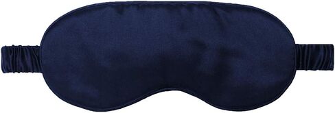 قناع النوم الحريري من Yanser Luxury 100% Mulberry Silk Eye Mask - غطاء العين - ظل العين - معصوب العينين - مضاد للشيخوخة - العناية بالبشرة - فائق النعومة - خفيف ومريح - حقيبة سفر - عبوة هدايا (كراميل) in Kuwait