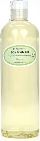 Soybean OIL Pure SOY OIL Cold Pressed Organic 16 Oz / 1 Pint in Saudi Arabia