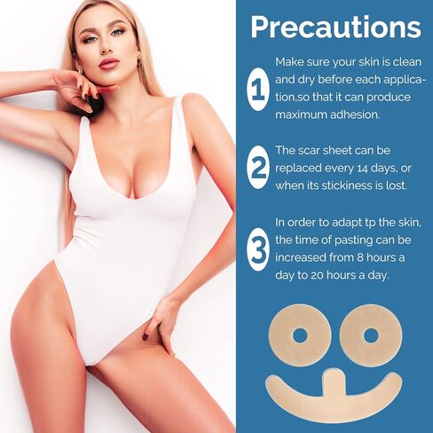 أوراق السيليكون للندبات للثدي، 4 أزواج من شريط إزالة الندبات الجراحية غير المرئية، علاج إزالة الندبات يساعد على التعافي وتقليل الندبات in Kuwait