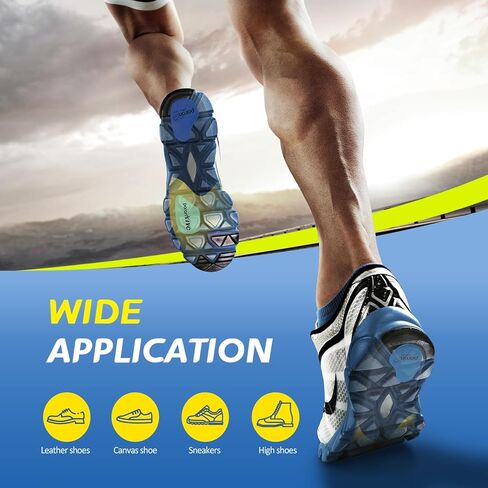 نعال رياضية احترافية من TANSTC مع دعم متوسط ​​للقوس وامتصاص الصدمات لالتهاب اللفافة الأخمصية وتخفيف آلام القدم المسطحة لدى الرجال والنساء، بطانة حذاء لتقويم العظام، قابلة للتنفس ومضادة للانزلاق، مقاس L in Kuwait