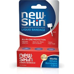 NEW-SKIN Liquid Bandage, Waterproof for Scrapes and Minor Cuts, 1 Ounce in Kuwait