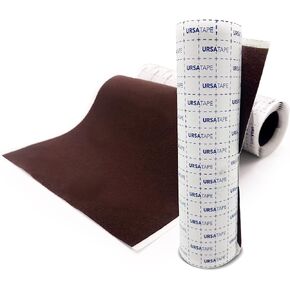 URSA Tape, Stretchy Moleskin Fabric Tape Roll, Heavy-Duty No-Residue Fashion Tape and Body Tape for Fabric, Shoes, Skin and More, Beige, 100x15 Centimeters (39 x 6 inches)