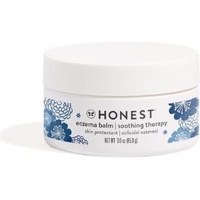 The Honest Company Eczema Soothing Therapy Balm + Skin Protectant | Naturally Derived, Gentle for Baby | Prebiotics, Colloidal Oatmeal | 3 oz in Kuwait