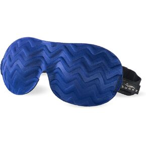 Bucky Ultralight Travel & Sleep Chevron Eye Mask, Black, One Size in Saudi Arabia