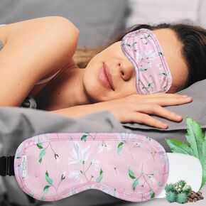 Castor Oil Pack for Eyes, 2 Pcs Reusable Organic Castor Oil Pack Wrap Castor Oil Eye Mask for Sparse Eyelashes and Eyebrows, Wrinkles, Dark Circle(Castor Oil are Not Include)