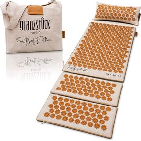 مجموعة سجادة العلاج بالضغط Glanzstück Berlin® Health Collection XXL لكامل الجسم لصداع التوتر والإجهاد وآلام الظهر in Kuwait