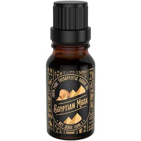 زيت المسك المصري [رائحة الاسترخاء] - زجاجة كهرمان زجاجية عضوية نقية وعلاجية فرنسية للموزع in Kuwait