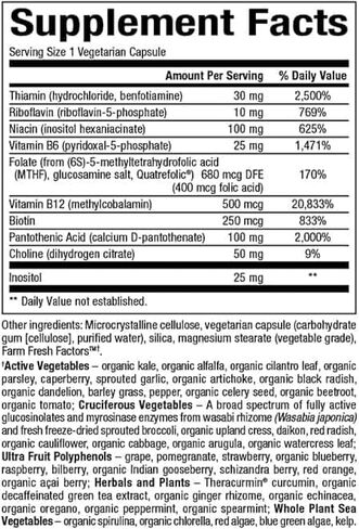 Natural Factors, BioCoenzymated Active B Complex, 60 Capsules (60 Servings) in Saudi Arabia