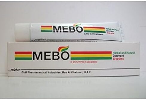 Original Mebo Burn Fast Pain Relief Healing Cream Leaves No Marks 30 Grams in Saudi Arabia