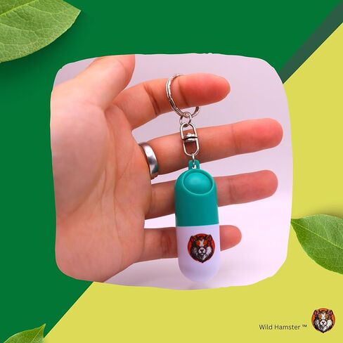 كبسولات قرفة وايلد هامستر سبرينج فالي 1000 مجم، حزمة مكونة من 400 قطعة مع حامل وملصق حبوب سلسلة مفاتيح حصرية (3 قطع) in Kuwait