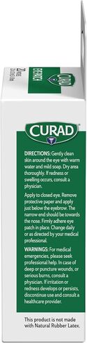 Curad Eye Patch, Non-Woven (Paper), 2 1/4 Inches X 3 1/8, Inches, 20 Count in Saudi Arabia