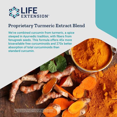 Life Extension Curcumin Elite Turmeric Extract, 90 Caps (Pack of 2) in Saudi Arabia
