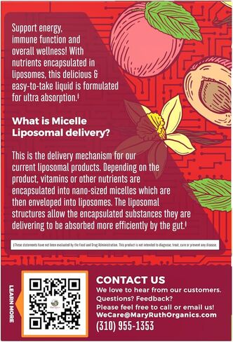 MaryRuth Organics Mens 40+ Vitamin Liquid Liposomal with Hormonal Support, Enhanced Absorption, Immune Support, Reproductive Health, Increase Energy Supplement, Sugar Free, 15.22oz, Pack of 1 in Saudi Arabia