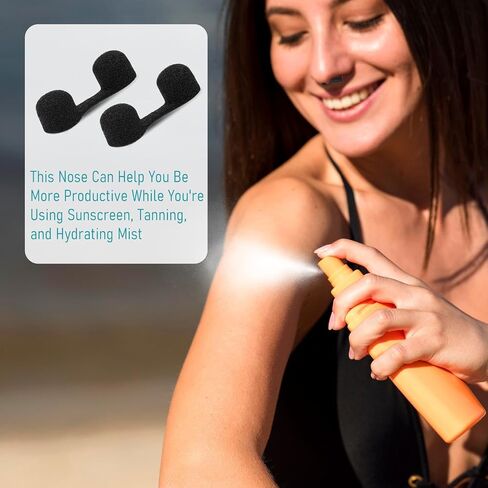 30 Pieces Disposable Nose Filters for Dust Nose Plug Filters for Spray Tanning Softness Sponge Nose Filter for Sunless Outdoor Nose Protection in Saudi Arabia