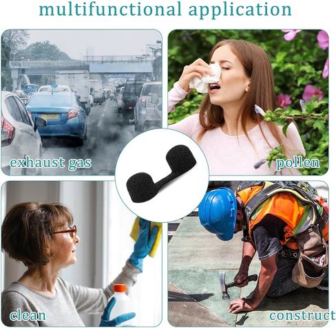 30 Pieces Disposable Nose Filters for Dust Nose Plug Filters for Spray Tanning Softness Sponge Nose Filter for Sunless Outdoor Nose Protection in Saudi Arabia