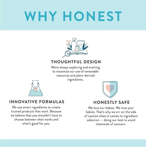 The Honest Company Eczema Soothing Therapy Balm + Skin Protectant | Naturally Derived, Gentle for Baby | Prebiotics, Colloidal Oatmeal | 3 oz in Kuwait