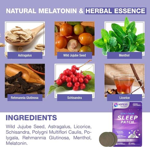 رقعات النوم HIPFATE، تدعم اضطراب الرحلات الجوية الطويلة والسفر، وتعزز جودة النوم، 50 قطعة in Kuwait