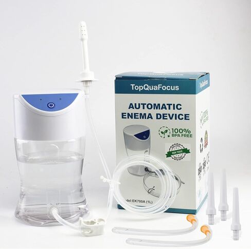 Automatic Enema Bucket kit, Electric Enema Kit for Colon Cleansing Organic Coffee Enema Set… in Kuwait