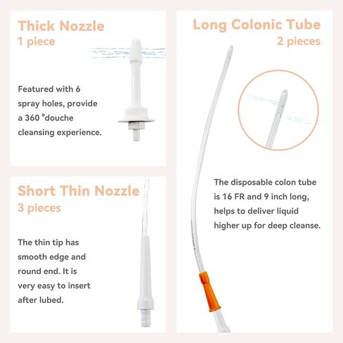 Automatic Enema Bucket kit, Electric Enema Kit for Colon Cleansing Organic Coffee Enema Set… in Kuwait